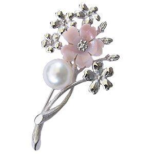 贅沢品 ブローチ 自分買い ギフト プレゼント フォーマル 送料無料 シルバー 花モチーフ フラワー ピンク貝 直径10mm ホワイト系 南洋白蝶真珠 真珠 パール 花 ブローチ ギフト包装 無料 不要 Tin Ipb Ac Id