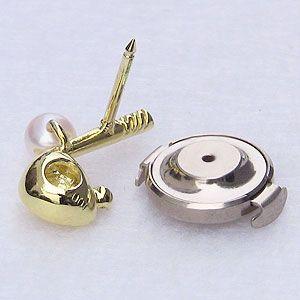 ブローチ ゴルフブローチ 真珠 パール あこや本真珠 k18 ゴールド ピンブローチ ラペルピン タイニーピン 4mm 送料無料 プレゼント ギフト 自分買い puの画像