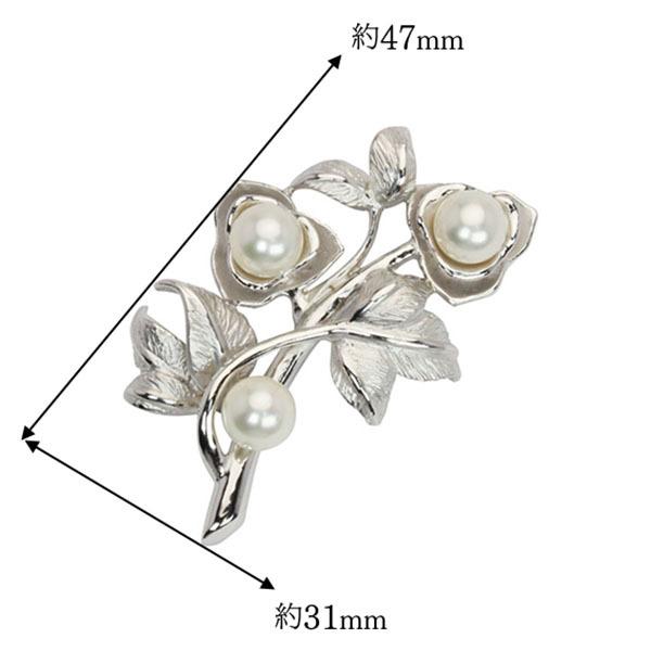 本真珠ブローチ パール ブローチ パールブローチ 真珠ブローチ フォーマル 本真珠
