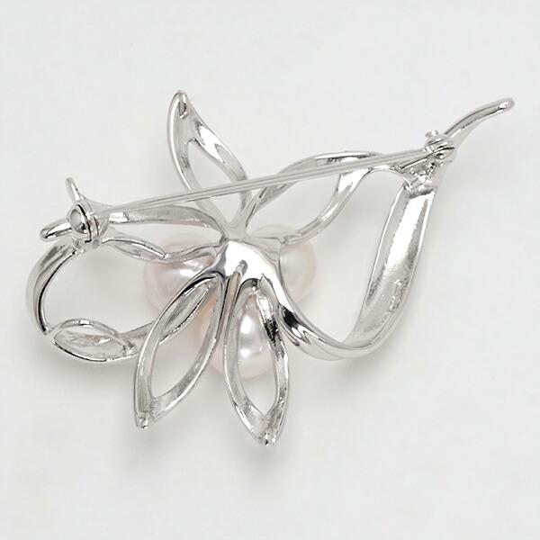 パール ブローチ フォーマル 真珠ブローチ コサージュ 本真珠 あこや