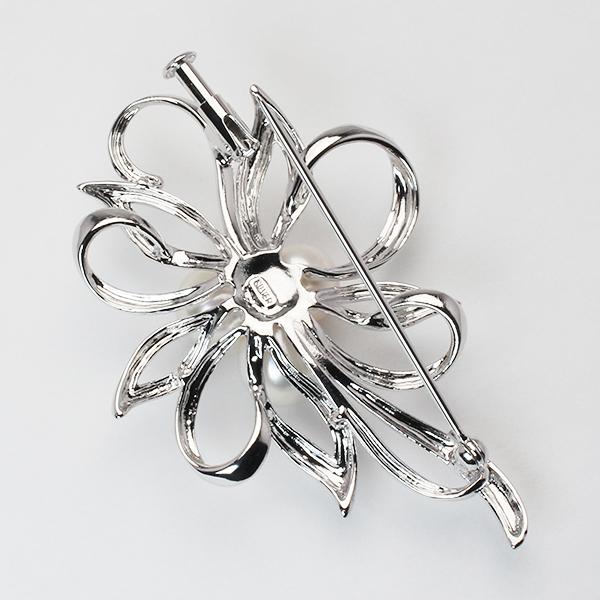 パール ブローチ フォーマル 真珠 コサージュ 本真珠 あこや アコヤ 7