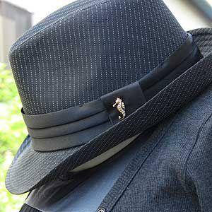 ブローチ ダイヤモンドブローチ k18G ピンクゴールド タツノオトシゴ