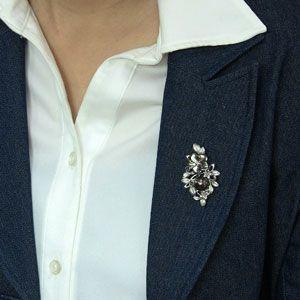 ブローチ 花 真珠パール 兼 ペンダント タヒチ黒蝶真珠 グリーン系 直径10mm 花 黒蝶貝 シルバー 送料無料 フォーマル プレゼント ギフト ご褒美 自分買い puの画像