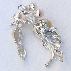 ブローチ 花 パール 真珠 ゴールデンパール 南洋白蝶真珠 ゴールド系 直径10mm 白蝶貝 ピンク貝 薔薇モチーフ 送料無料 プレゼント ギフト 自分買い puの画像