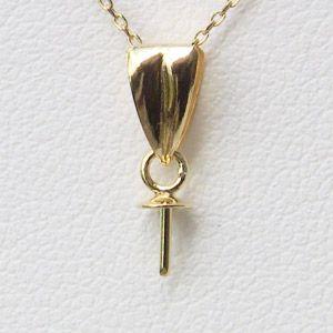 パール用 ペンダントトップ金具 バチカン k18 ゴールド ブラ パール用 ペンダントトップ金具 バチカン k18 ゴールド ブラ