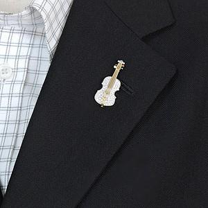 ラペルピン ピンブローチ イニシャル K18 ダイヤ ホワイトゴールド 160224y13.jpg
