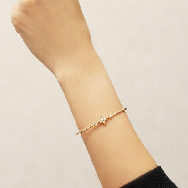 ブレスレット バングル 形状記憶 ダイヤモンド ダイヤブレス