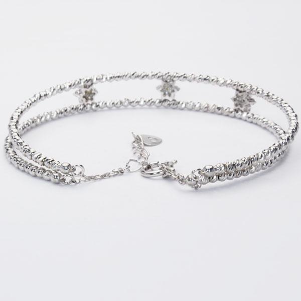 ブレスレット バングル 形状記憶 ダイヤモンド ダイヤブレス