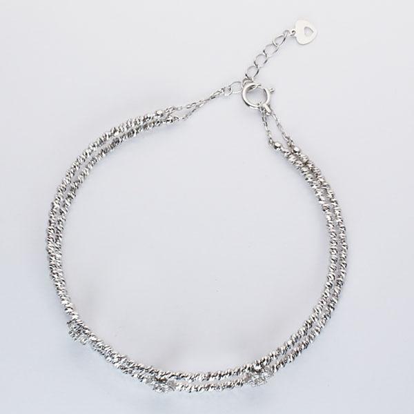 ブレスレット バングル 形状記憶 ダイヤモンド ダイヤブレス