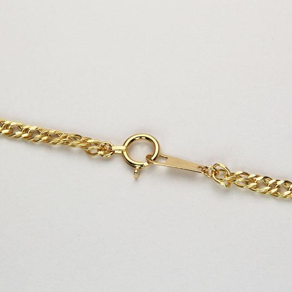 ネックレス 18k 18金 イエローゴールド 喜平ネックレス 喜平チェーン Wキヘイ 50cm チェーン レディース 送料無料 プレゼント ギフト ご褒美 自分買いの画像