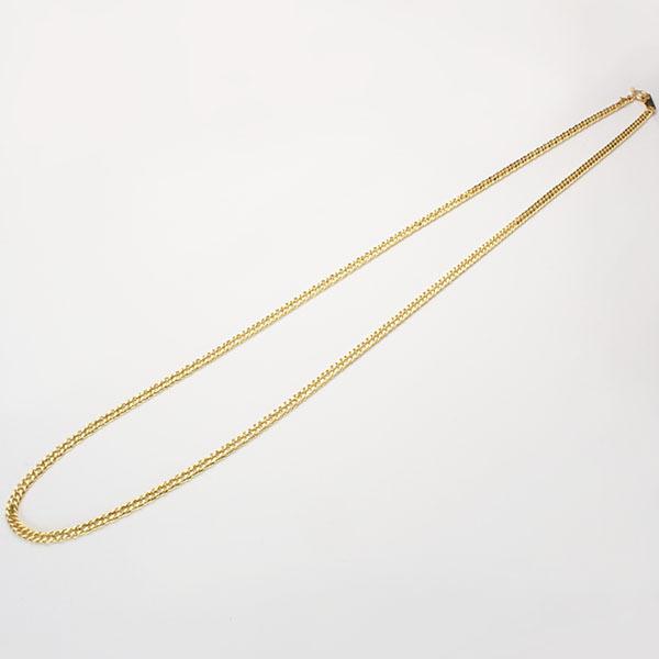 ネックレス 18k 18金 イエローゴールド 喜平ネックレス 喜平チェーン Wキヘイ 50cm チェーン レディース 送料無料 プレゼント ギフト ご褒美 自分買いの画像