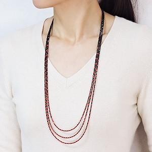 サンゴの3連ネックレスです、 セール価格】SV 珊瑚(サンゴ) 白さんご 3連ネックレス｜Reizm