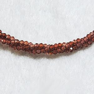 ガーネットネックレス セミロングネックレス ガーネット ネックレス 柘榴石 1月誕生石 パワーストーン 送料無料 プレゼント ギフト 自分買い puの画像