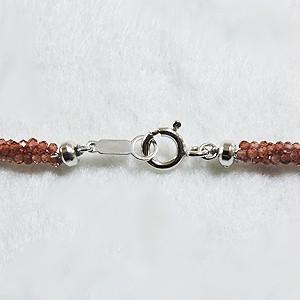 ガーネットネックレス セミロングネックレス ガーネット ネックレス 