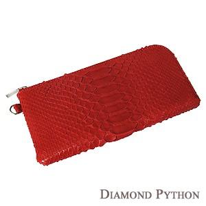 ダイヤモンドパイソン 長財布 サイフ 財布 さいふ ウォレット ヘビ革 へび革 国産 メンズ レディース 男女兼用 人気 プレゼント ギフト ご褒美 自分買い
