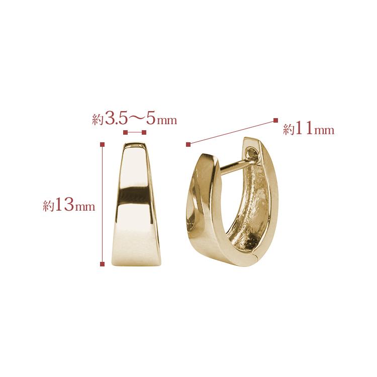 中折れピアス フープピアス イエローゴールド k18 18k 18金 中 中折れピアス フープピアス イエローゴールド k18 18k 18金 中