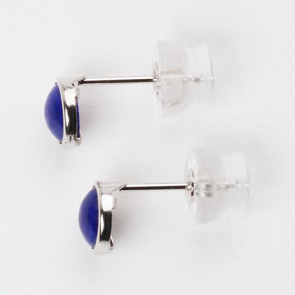 ラピスラズリ ピアス スタッドピアス プラチナ pt900 12月誕生石