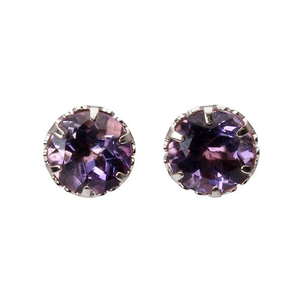 プラチナ900 pt900 アメジスト　ピアス アメジスト ピアス 3連 揺れる フックピアス プラチナ Pt pt900