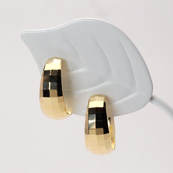 フープ ピアス k18 18k 18金 イエローゴールド 遮断式 レディース 送料無料 カジュアル 普段使い プレゼント ギフト puの画像