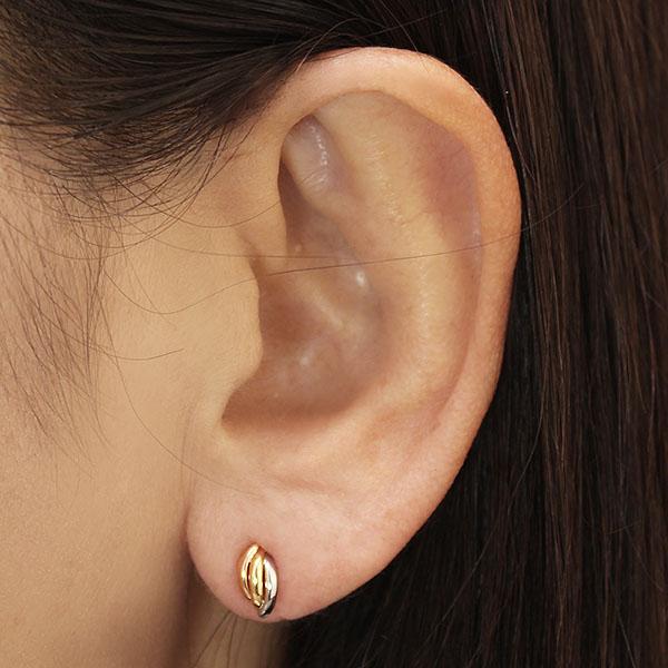 ピアス k18 18k 18金 イエローゴールド ピンクゴールド プラチナ pt900