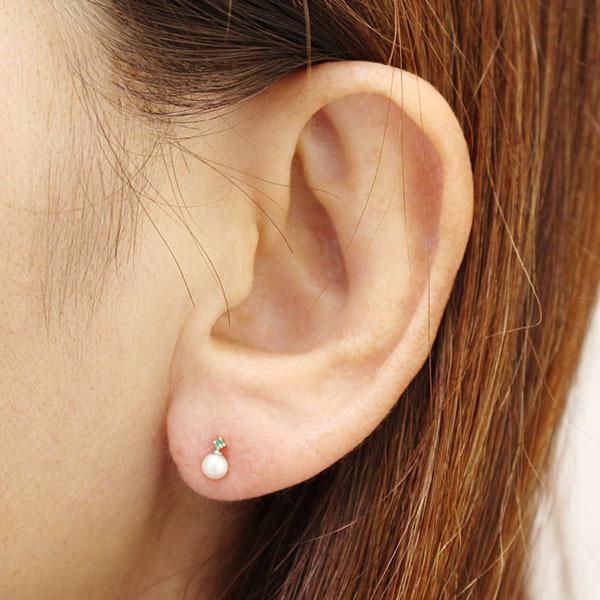 ベビーグッズも大集合 エメラルドピアス 真珠 パール パールピアス ピアス エメラルド 自分買い ギフト プレゼント 送料無料 レディース イエローゴールド 10金 10k K10 ピアス ギフト包装 無料 必要 Www Angelguardians Org