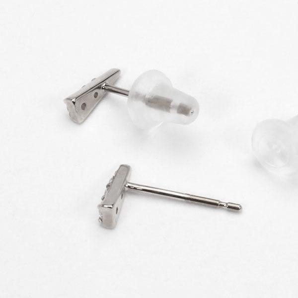 ピアス ダイヤモンドピアス ダイヤモンド スタッドピアス k18 18k 18金 ホワイトゴールド レディース 送料無料 プレゼント ギフト ご褒美 自分買い puの画像