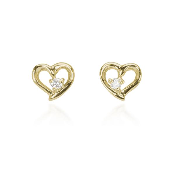 ピアス ダイヤモンドピアス ハートピアス ダイヤモンド ハート