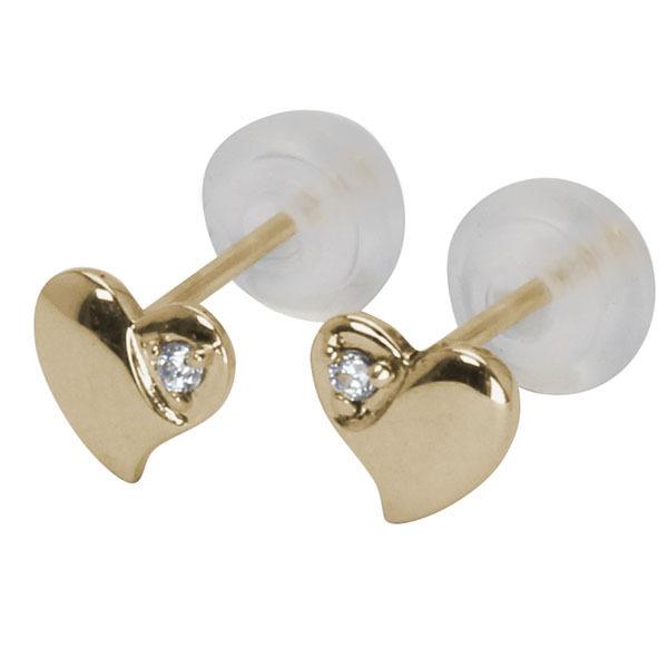 ハート ピアス ハートピアス ダイヤモンドピアス ダイヤピアス