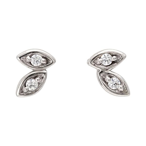 ダイヤピアス ダイヤモンド ピアス スタッドピアス プラチナpt900 0.04 