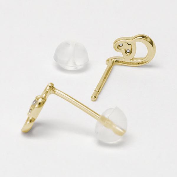 ダイヤピアス ダイヤモンド ピアス スタッドピアス イエローゴールド