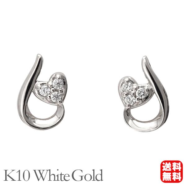 ダイヤピアス ダイヤモンド ピアス スタッドピアス ホワイトゴールド