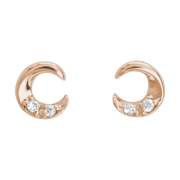 ダイヤピアス ダイヤモンド ピアス スタッドピアス ピンクゴールド k10 