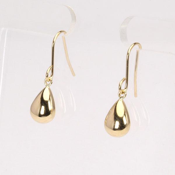 ピアス ハートピアス ゴールドピアス フックピアス 18金 k18 18k