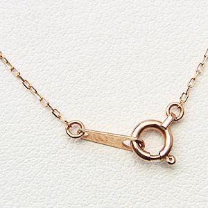 ロードライトガーネット ネックレス k18 ピンクゴールド ダイヤモンド0.01ct 送料無料 人気 プレゼント ギフト ご褒美 自分買い puの画像