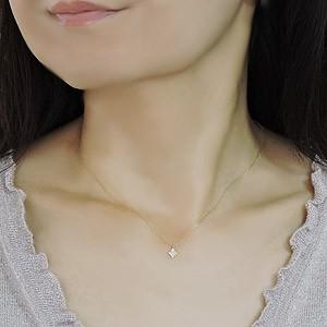 ダイヤモンド ダイヤモンドペンダントネックレス ダイヤ 0.05ct 18金 ゴールド k18 ダイヤネックレス チェーン 送料無料 プレゼント ギフト 自分買い puの画像