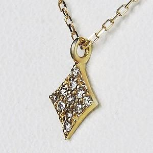ダイヤモンド ダイヤモンドペンダントネックレス ダイヤ 0.05ct 18金 ゴールド k18 ダイヤネックレス チェーン 送料無料 プレゼント ギフト 自分買い puの画像
