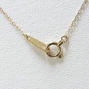 ネックレス エメラルド ダイヤモンド ネックレス ダイヤ 0.06ct 18金 k18 イエローゴールド チェーン 無料 5月誕生石 送料無料 プレゼント ギフト puの画像
