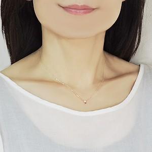 ネックレス ルビー ダイヤモンド ダイヤ 0.03ct 18金 k18 ネックレス ルビー ダイヤモンド ダイヤ 0.03ct 18金 k18