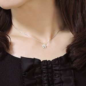 雪の結晶 ペンダント ネックレス ペンダントネックレス ダイヤモンド 
