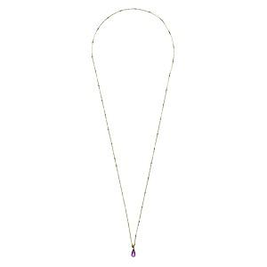 ネックレス アメジスト ペンダント ペンダント 紫水晶 2way 18金 k18 ゴールド 2月誕生石 誕生日 送料無料 プレゼント ギフト ご褒美 自分買い puの画像