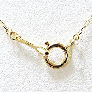 ペンダント ネックレス ダイヤモンド ペンダントネックレス 0.05ct k18 ゴールド チェーン付 クローバー 4月誕生石 送料無料 プレゼント ご褒美 自分買い puの画像