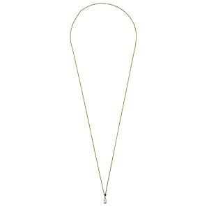 アクアマリン ネックレス ペンダント アクアマリンネックレス アクアマリンペンダント 2way 18金 k18 ゴールド 3月誕生石 送料無料 プレゼント 自分買い puの画像