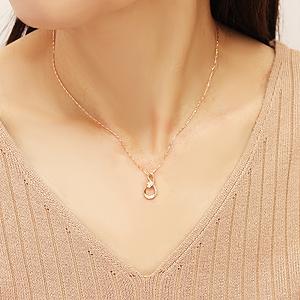 ダイヤモンド ネックレス ダイヤ ダイヤモンドネックレス ダイヤペンダント k18 k18 ピンクゴールド チェーン 4月 プレゼント ギフト ご褒美 自分買い puの画像