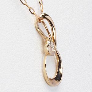 ダイヤモンド ネックレス ダイヤ ダイヤモンドネックレス ダイヤペンダント k18 k18 ピンクゴールド チェーン 4月 プレゼント ギフト ご褒美 自分買い puの画像