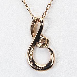 ダイヤモンド ネックレス ダイヤ ダイヤモンドネックレス ダイヤペンダント k18 k18 ピンクゴールド チェーン 4月 プレゼント ギフト ご褒美 自分買い puの画像