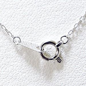 ペンダント ネックレス ダイヤモンド ペンダントネックレス 0.16ct k18 ホワイトゴールド チェーン付 4月誕生石 送料無料 プレゼント ギフト 自分買い puの画像