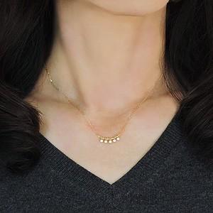 ペンダント ネックレス ダイヤモンド ペンダントネックレス 0.16ct k18 ゴールド チェーン付 4月誕生石 送料無料 プレゼント ギフト ご褒美 自分買い puの画像