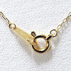 ペンダント ネックレス ダイヤモンド ペンダントネックレス 0.16ct k18 ゴールド チェーン付 4月誕生石 送料無料 プレゼント ギフト ご褒美 自分買い puの画像