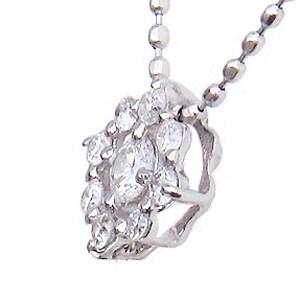 ダイヤモンドネックレス ダイヤモンド ダイヤモンド ダイヤモンドネックレス ダイヤ 0.16ct ホワイトゴールド k18 送料無料 プレゼント ご褒美 自分買い puの画像