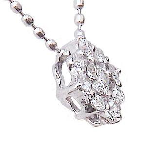 ダイヤモンドネックレス ダイヤモンド ダイヤモンド ダイヤモンドネックレス ダイヤ 0.16ct ホワイトゴールド k18 送料無料 プレゼント ご褒美 自分買い puの画像